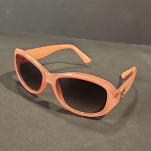 Fendi like new condition vintage sunglasses , peach colored